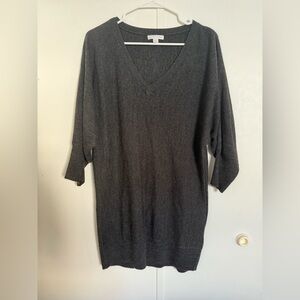 Gray NY&Company mini sweater dress